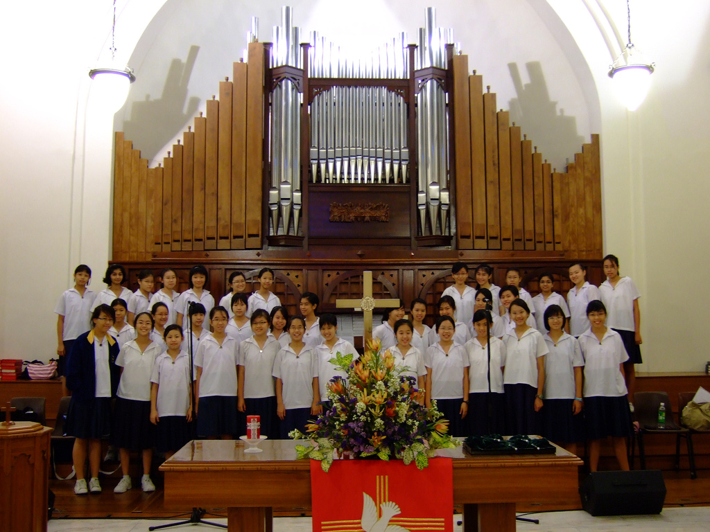 chinese choir & organ